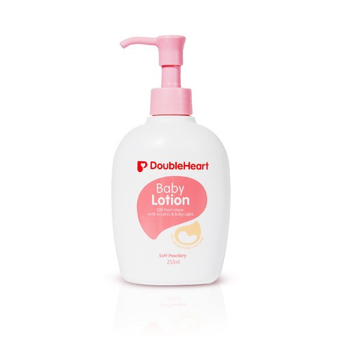 더블하트 베이비 로션 소프트 파우더리, 250ml, 1개