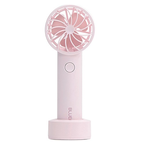 블루필 미니헤드 휴대용 선풍기 프로, 핑크