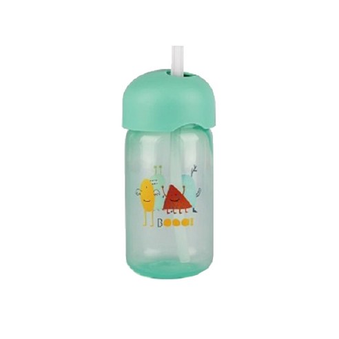 스와비넥스 부우 몬스터 빨대컵 340ml, 그린, 1개