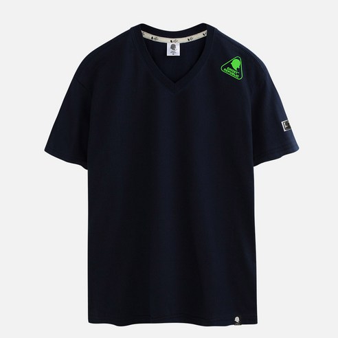 고스트리퍼블릭 베이직 반팔 브이넥 티셔츠 GT-373