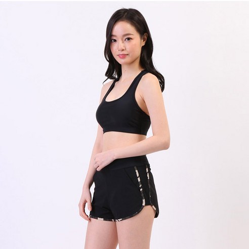 더시럽 여성용 래쉬가드 스포츠 보드숏