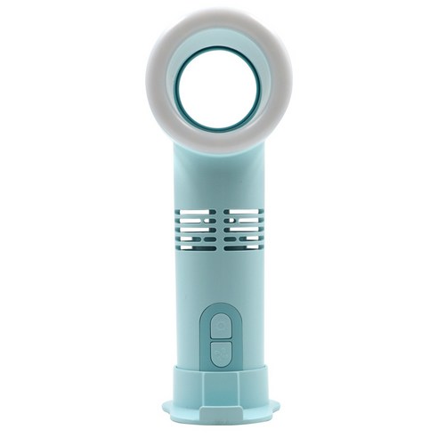 스미다 날개없는 LED 핸디팬 선풍기, Mint