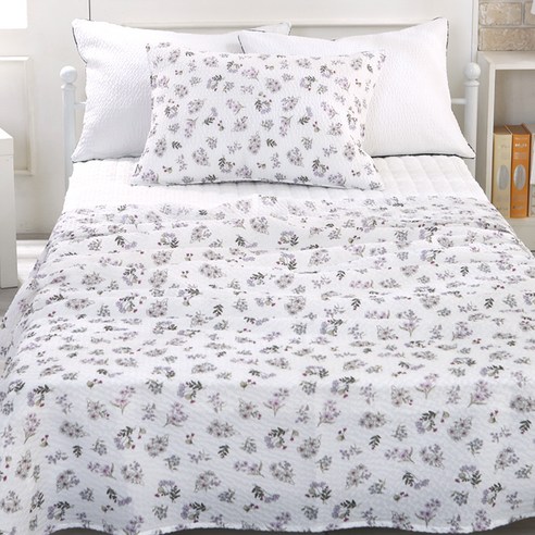 지베딩 셀린 플라워 시어서커 홑이불 세트
