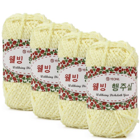 연일섬유 웰빙 행주실 4p, 08번 아기레몬