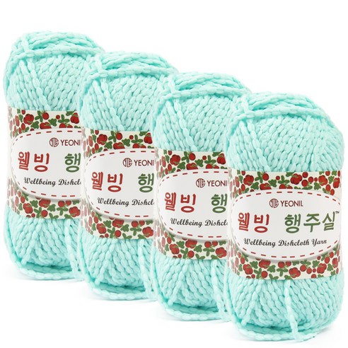 연일섬유 웰빙 행주실 4p, 15번 민트