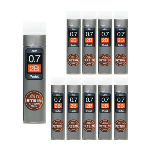 펜텔 샤프심 아인슈타인 2B C277, 0.7mm, 10개