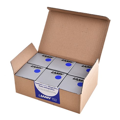 라미 만년필 병잉크 T52 50ml, 블루, 6개입
