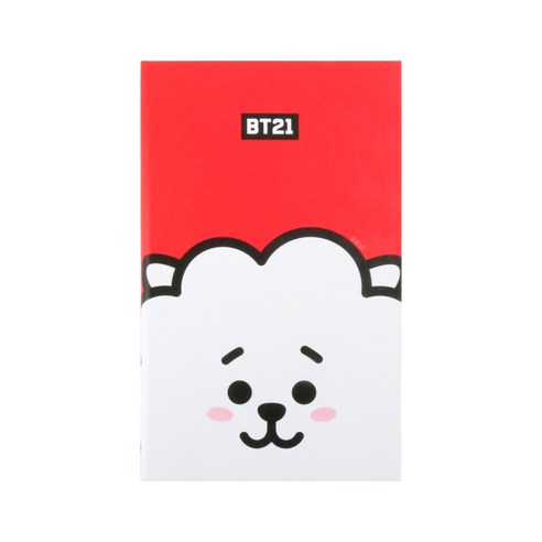 BT21 다이어리S + 스티커 + 포토 프레임 카드, 알제이