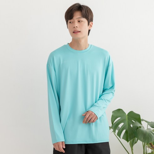 래시플 남성용 루즈핏박시 래쉬가드 상의