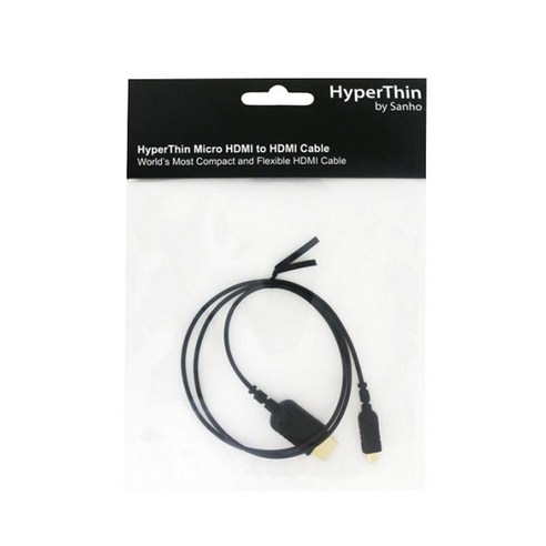 하이퍼 Micro HDMI to HDMI 케이블 HTU08, 1개, 0.8m