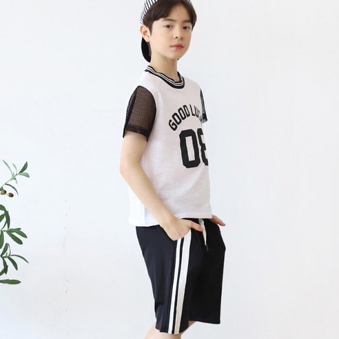 또래친구 아동용 러너 5부 바지