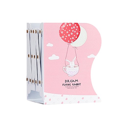 멜팅홈 동화풍 접이식 책꽂이, 래빗A