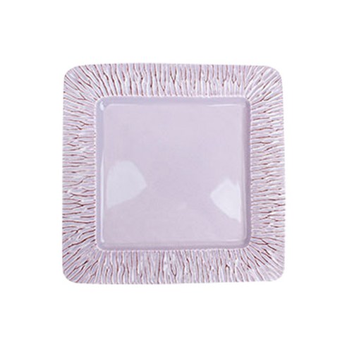 마조그레이스 이태리 정사각 파스타 부페 접시 L 28cm, 퍼플, 1개