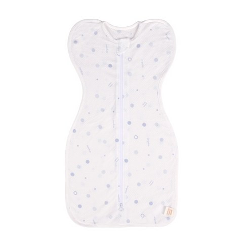 말랑하니 스와들 속싸개 메쉬 S, 블루도트