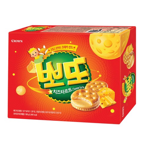뽀또 치즈타르트, 368g, 1개