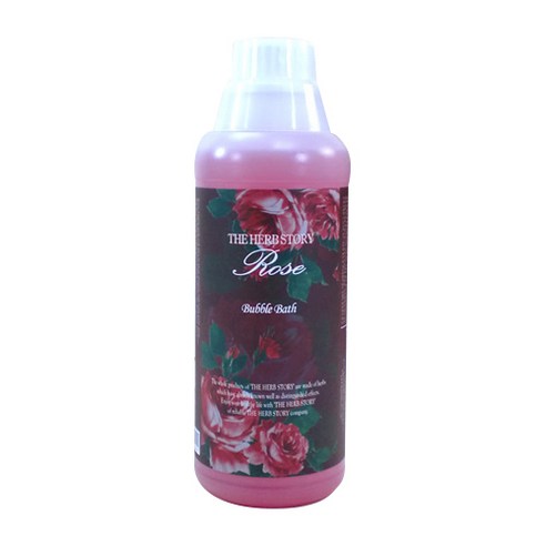 더허브스토리 버블바스, 로즈 버블바스 1000ml, 1개, 1L