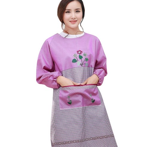 SN 레일라 긴팔 앞치마 NSR4581, SN15, 1개
