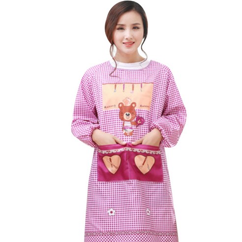 SN 레일라 긴팔 앞치마 NSR4581, SN04, 1개