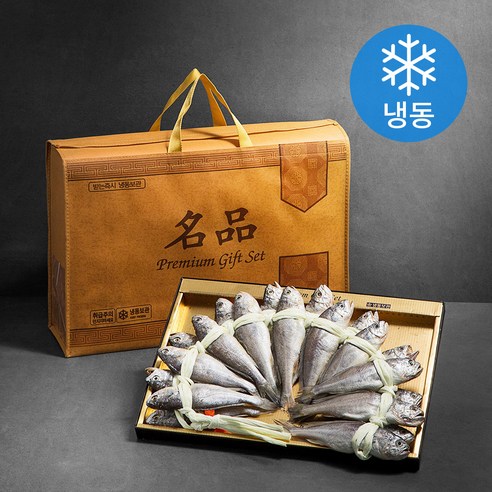 추석선물세트  장대굴비 선물세트 20미 + 부직포가방, 2kg, 1개