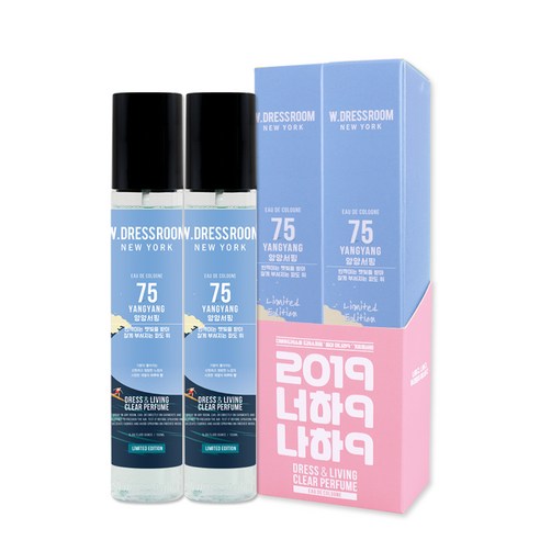더블유드레스룸 드레스 리빙 클리어 퍼퓸 S2 150ml, No 75 양양서핑, 2개