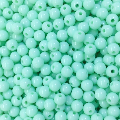 가드 구슬 DIY 비즈 재료 12mm 500g, 민트그린, 1개