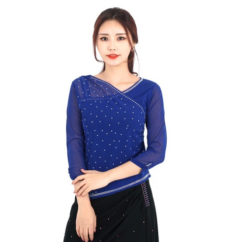 밸리도매몰 언발란스 겹티 LDT3500, 파랑