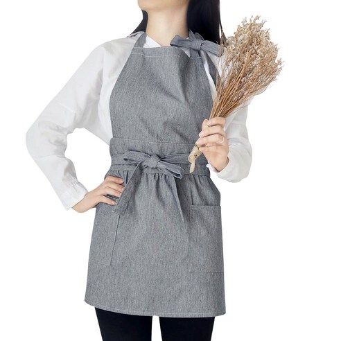 까사베르데 리지 앞치마, 그레이, 1개
