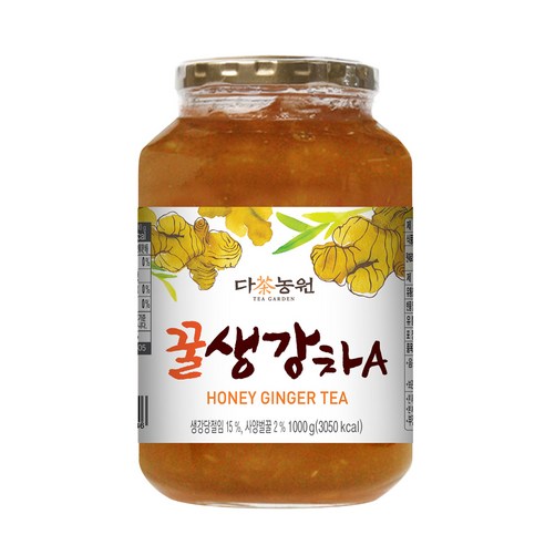 다농원 꿀생강차A, 1kg, 1개입, 3개