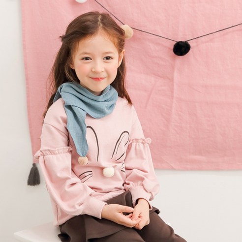 라라아망 여아용 토끼방울티