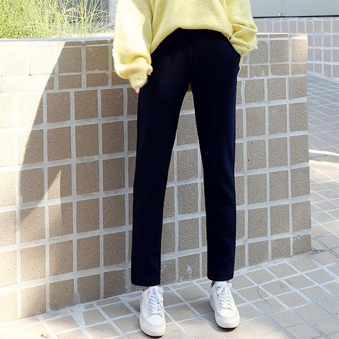 오키진 여성용 너무핫해 융털팬츠