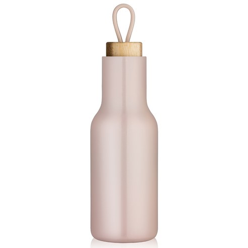그랏토 우드 보온보냉 진공 텀블러, 핑크, 600ml