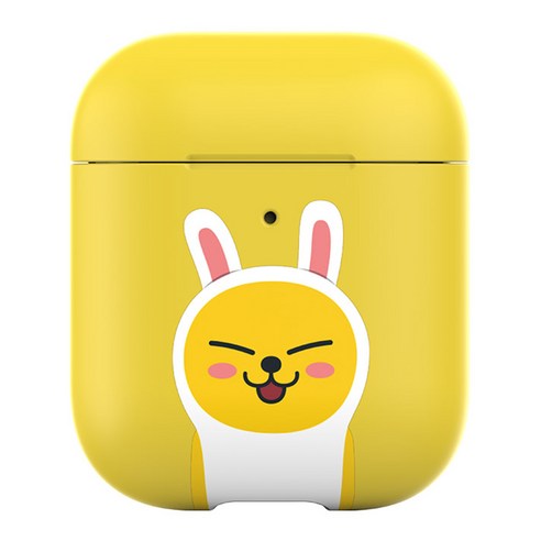 카카오프렌즈 큐티 에어팟 하드 케이스, 무지