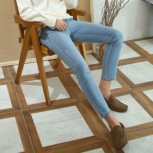 머시따 남성용 가성비 갑 데일리 히든밴딩 데님팬츠