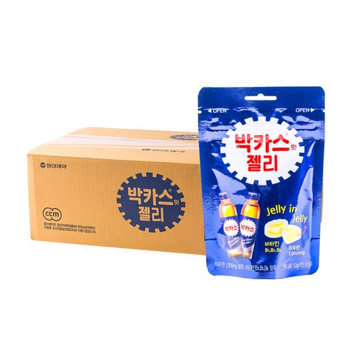 박카스 젤리, 50g, 40개