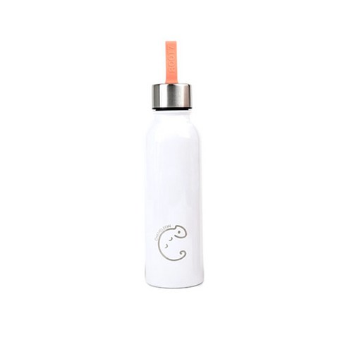 루트7 카멜레온 스텐 보틀, 화이트피치, 600ml