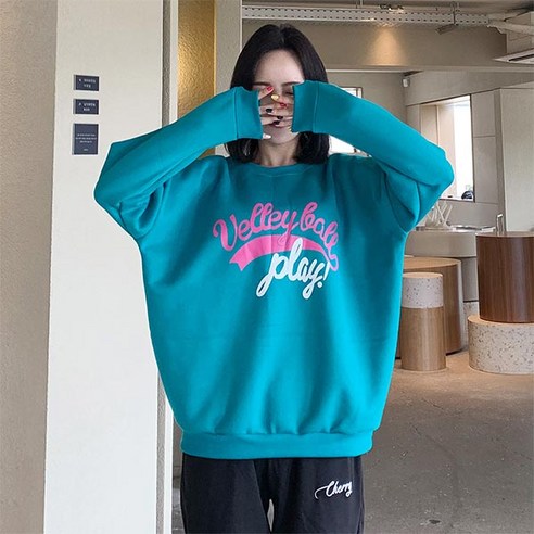 오키진 모어 기모 맨투맨