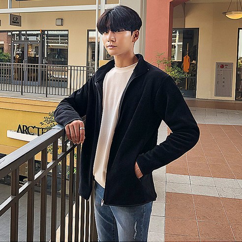 머시따 베이직 후리스 집업