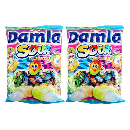 담라 사워 소프트캔디, 1kg, 2개