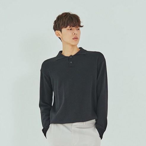 빅사이즈클럽 남성용 DG 카라RNP 니트