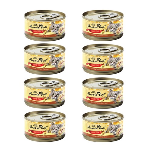 퍼시캣 전연령용 캣 슈퍼 프리미엄 주식캔, 80g, 닭, 8개
