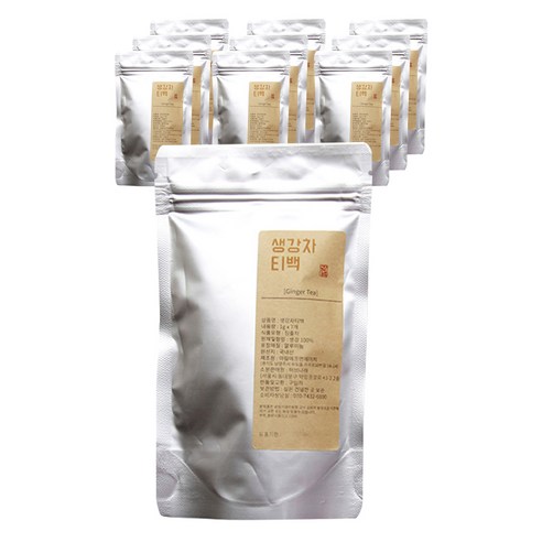 허브나래 생강차 삼각티백, 7g, 7개입, 10개