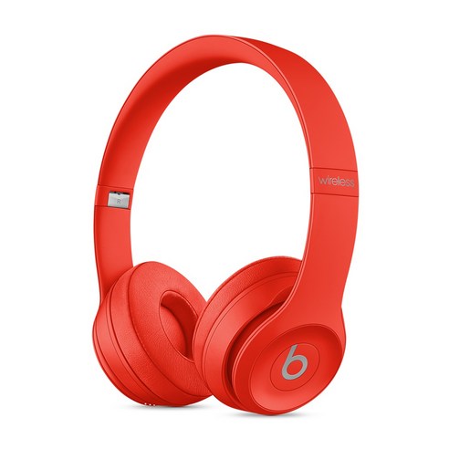 Apple Beats Solo3 무선 헤드폰, 레드, MX472PA/A