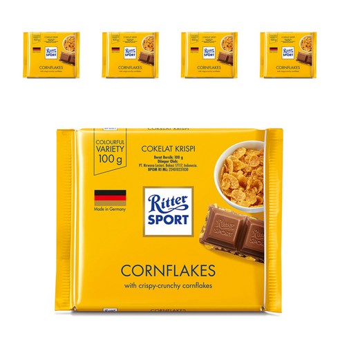 리터스포트 콘플레이크 초콜릿, 100g, 5개입