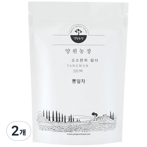 뽕잎차, 1.2g, 50개입, 2개