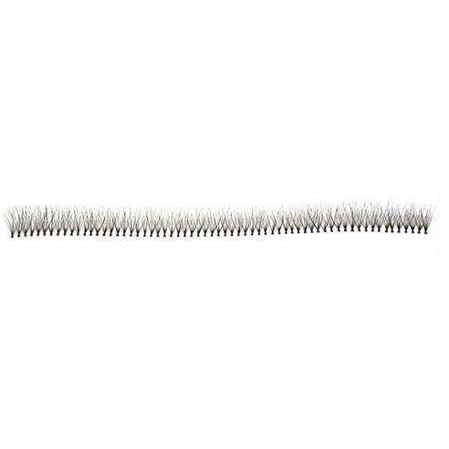 쉬즈벨라 속눈썹 11mm, 다크브라운 + 투명라인, 1개
