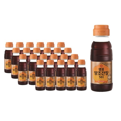 샘표 양조간장 501, 150ml, 24개