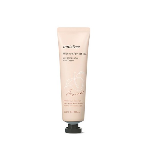 이니스프리 제주 블렌딩 티 핸드크림 한밤의 살구티, 100ml, 1개
