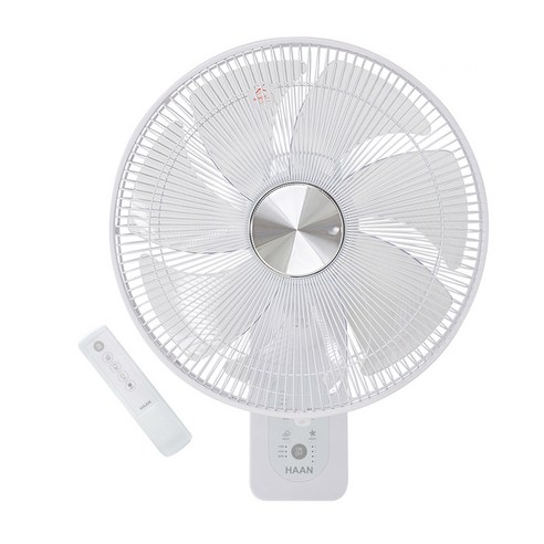 한경희생활과학 벽걸이형 리모컨 선풍기 HEDF-SW7700