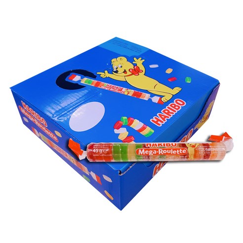 하리보 메가룰렛 젤리, 45g, 24개입