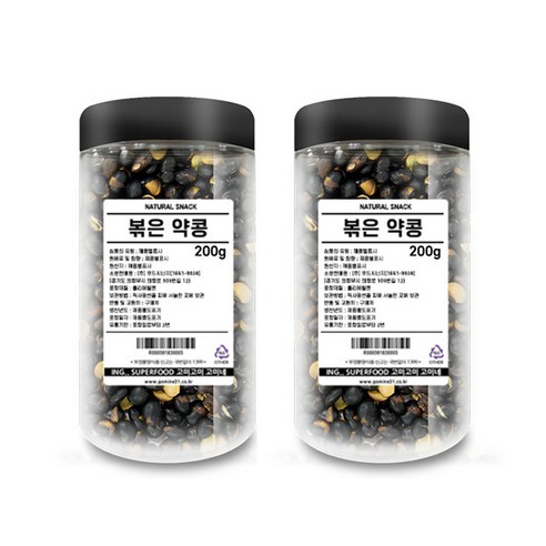 고미네 볶은 약콩, 200g, 2개